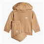 adidas Originals Infant Trefoil Logo Hoodie And Joggers Set Cardboard