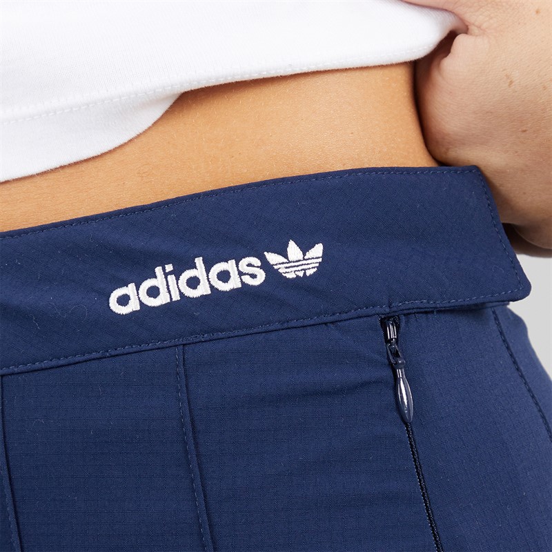 adidas Originals Womens Pleated Skirt Night Indigo