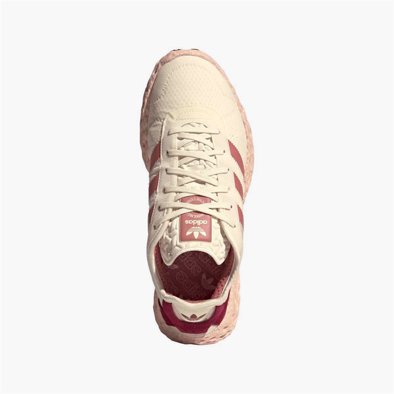 adidas Originals Mens Zponge Trainers Off White/Ash Pink/Collegiate Burgundy