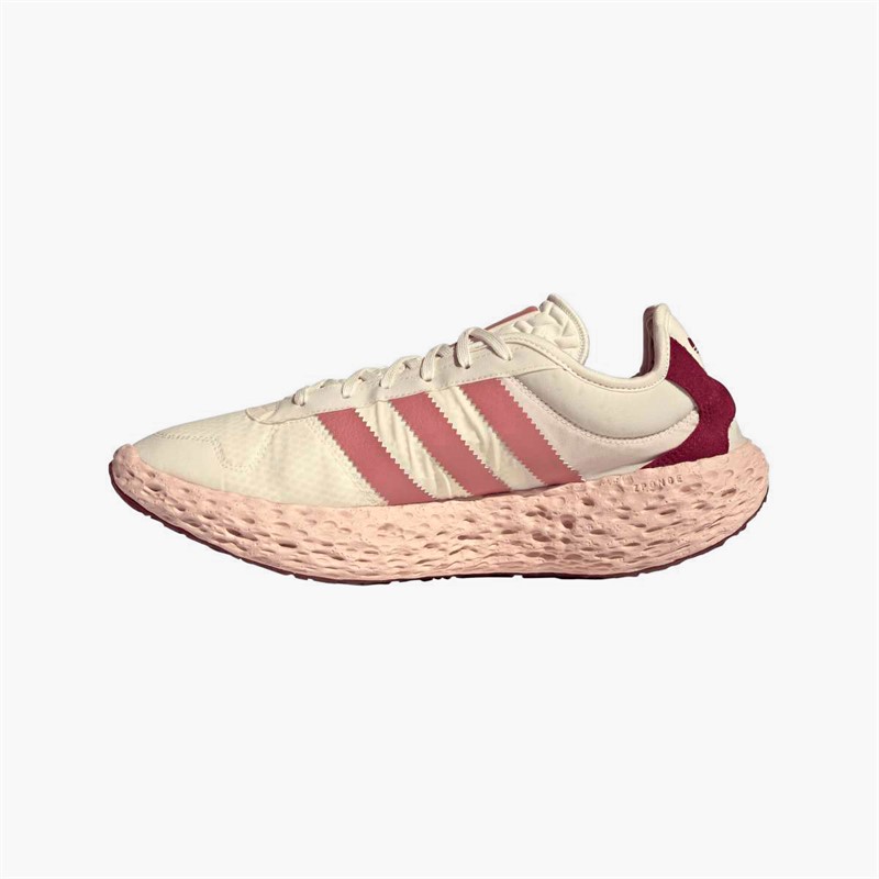 adidas Originals Mens Zponge Trainers Off White/Ash Pink/Collegiate Burgundy