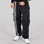 adidas Originals Mens Front Stripes Woven Cargo Pants Black