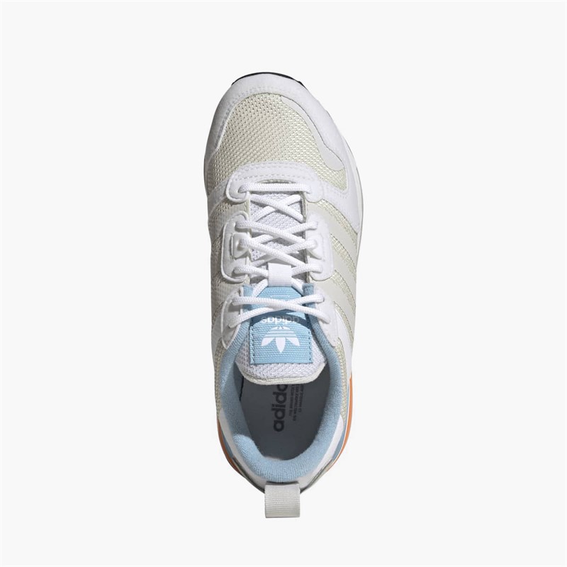 adidas Originals Junior ZX700 HD Trainers Cloud White/Orbit Grey/Clear Blue
