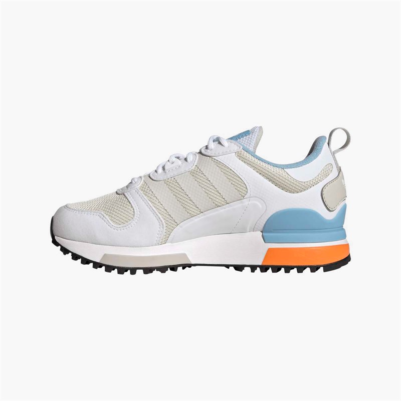 adidas Originals Junior ZX700 HD Trainers Cloud White/Orbit Grey/Clear Blue