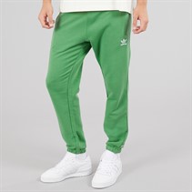 adidas Originals Mens Trefoil Essentials Joggers Preloved Green