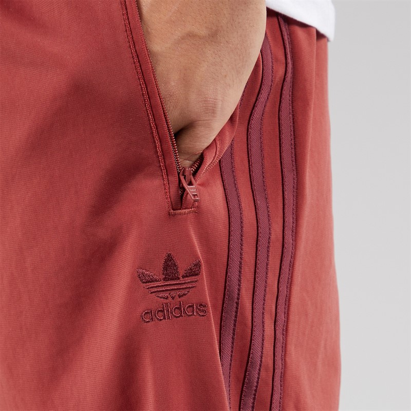 adidas Originals Mens Adicolor Classics Trefoil Firebird Track Pants Preloved Ruby