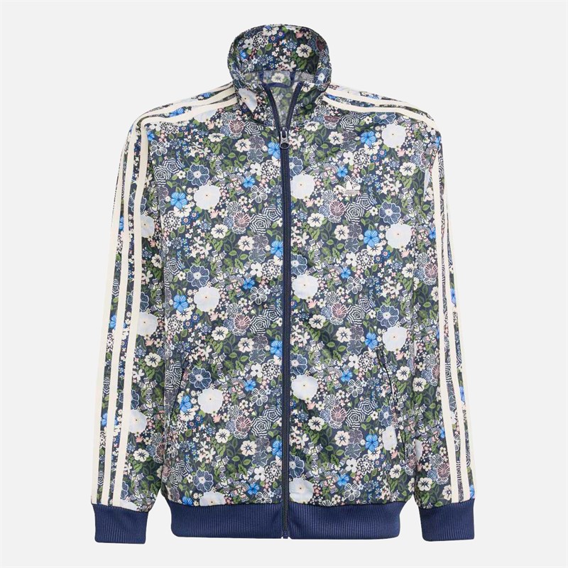 adidas Originals Junior X Liberty London Firebird Track Top Night Indigo/Multicolor