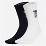 adidas Originals Mens Adibreak Two Pack Crew Socks White/Black