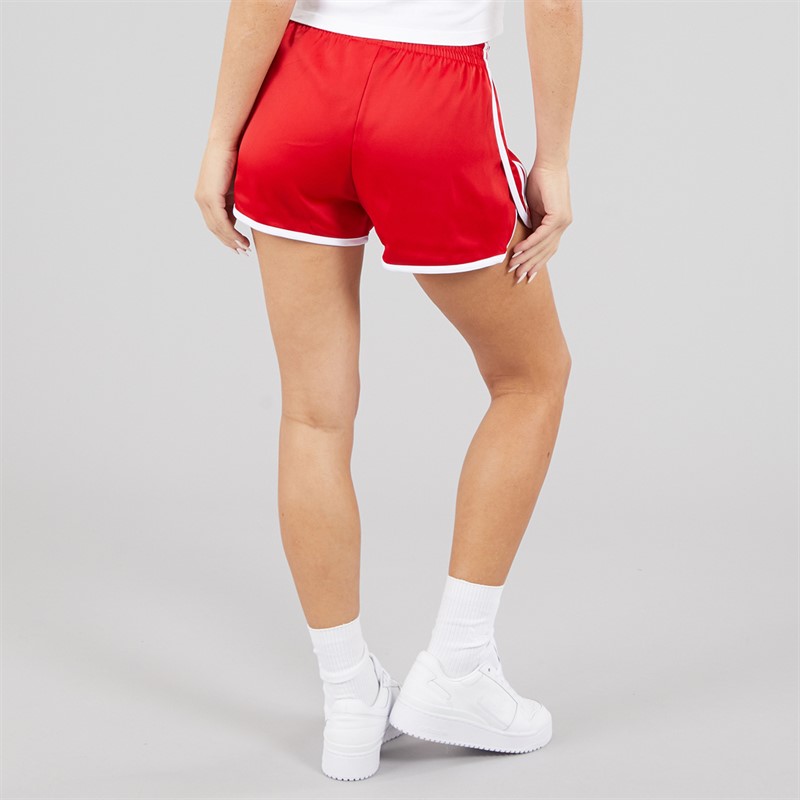 adidas Originals Womens Adicolor 3-Stripes Sprinter Shorts Better Scarlet