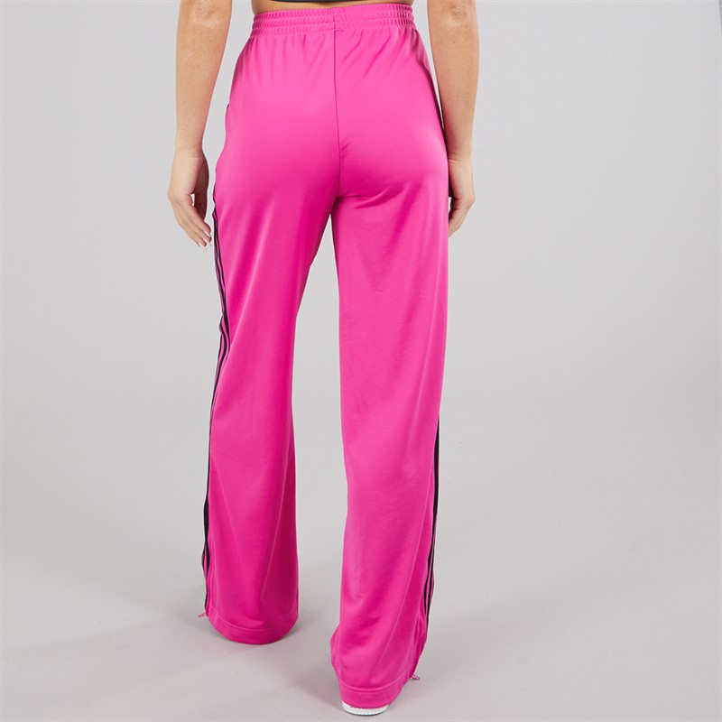 adidas Originals Womens Adicolor Classics Firebird Loose Fit Track Pants Semi Lucid Fuchsia/Black