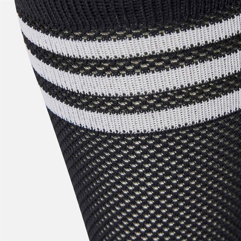 adidas Originals Mens 3-Stripes Textured Two Pack Crew Socks White/Black