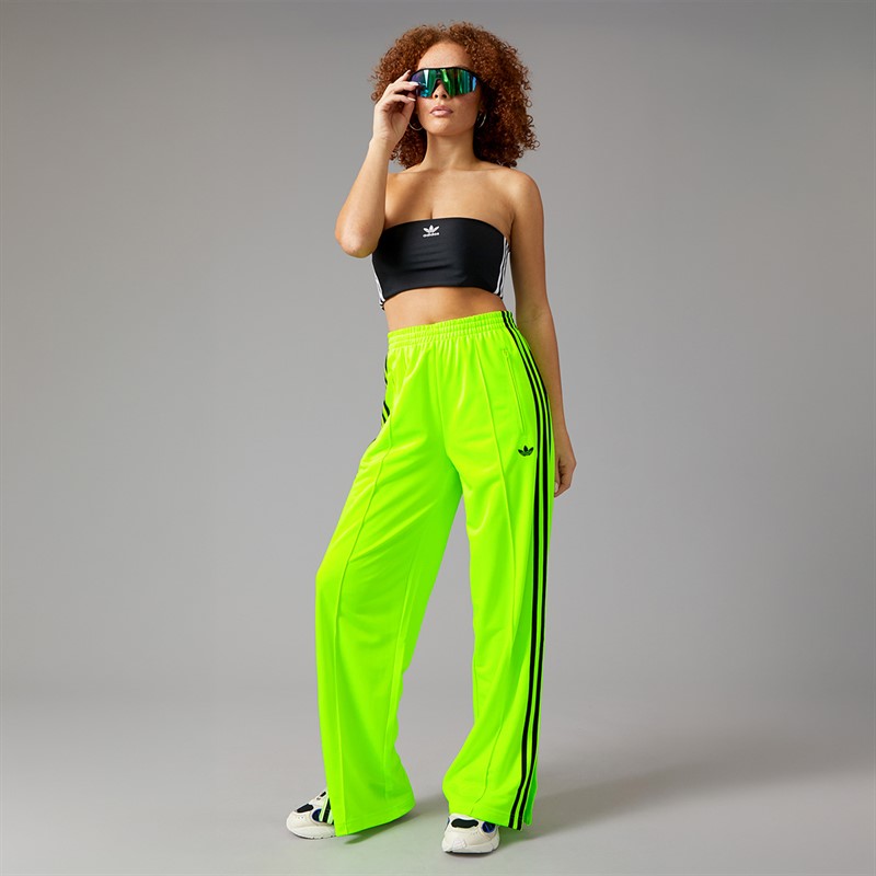 adidas Originals Womens Adicolor Classics Firebird Loose Fit Track Pants Signal Green/Black