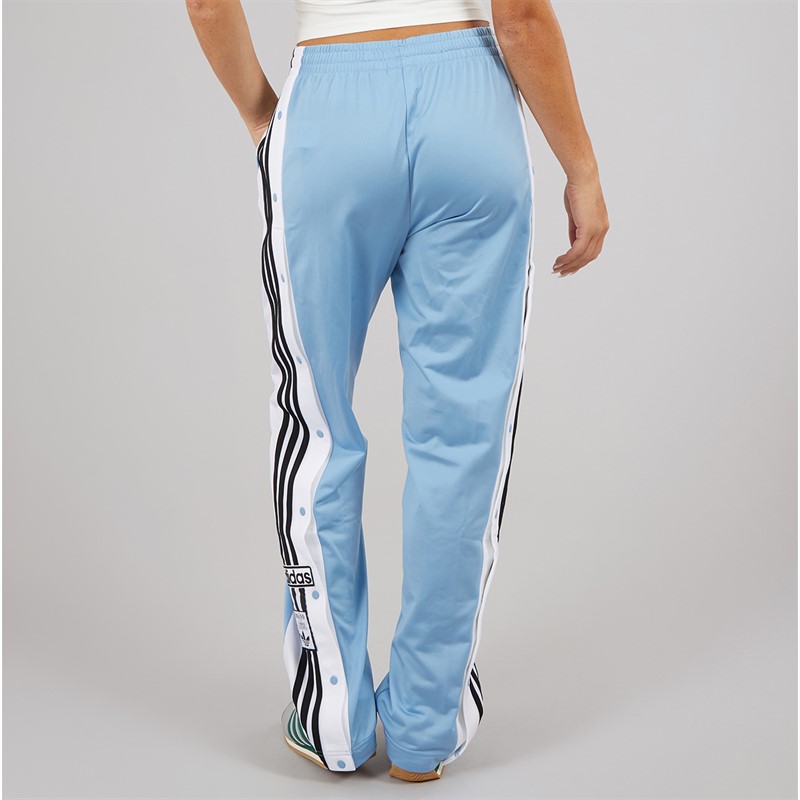adidas Originals Womens Adibreak 3-Stripes Popper Track Pants Ash Blue/Black