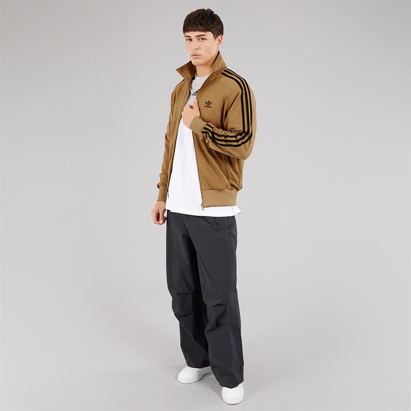 adidas Originals Mens Adicolor Classics Trefoil Firebird Track Top Cardboard