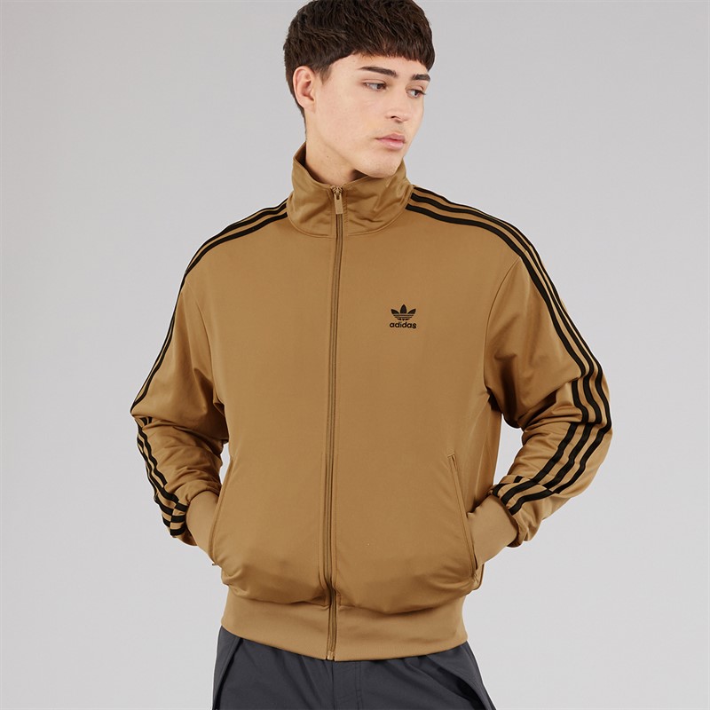 adidas Originals Mens Adicolor Classics Trefoil Firebird Track Top Cardboard