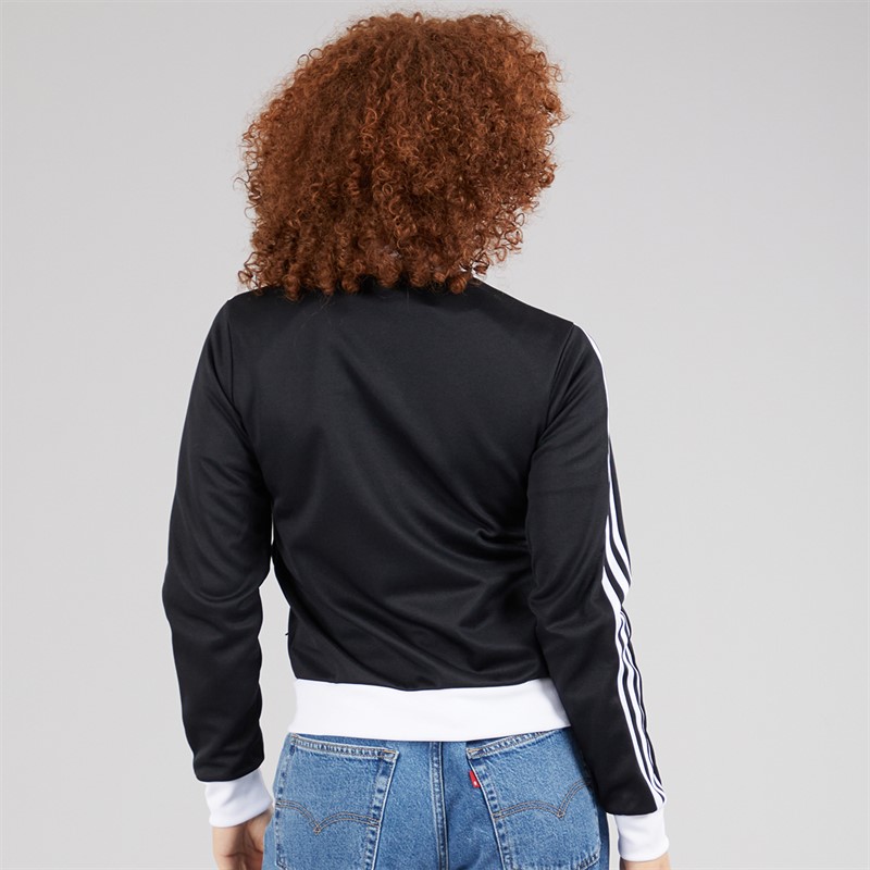 adidas Originals Womens Adicolor Classics Beckenbauer Track Top Black/White
