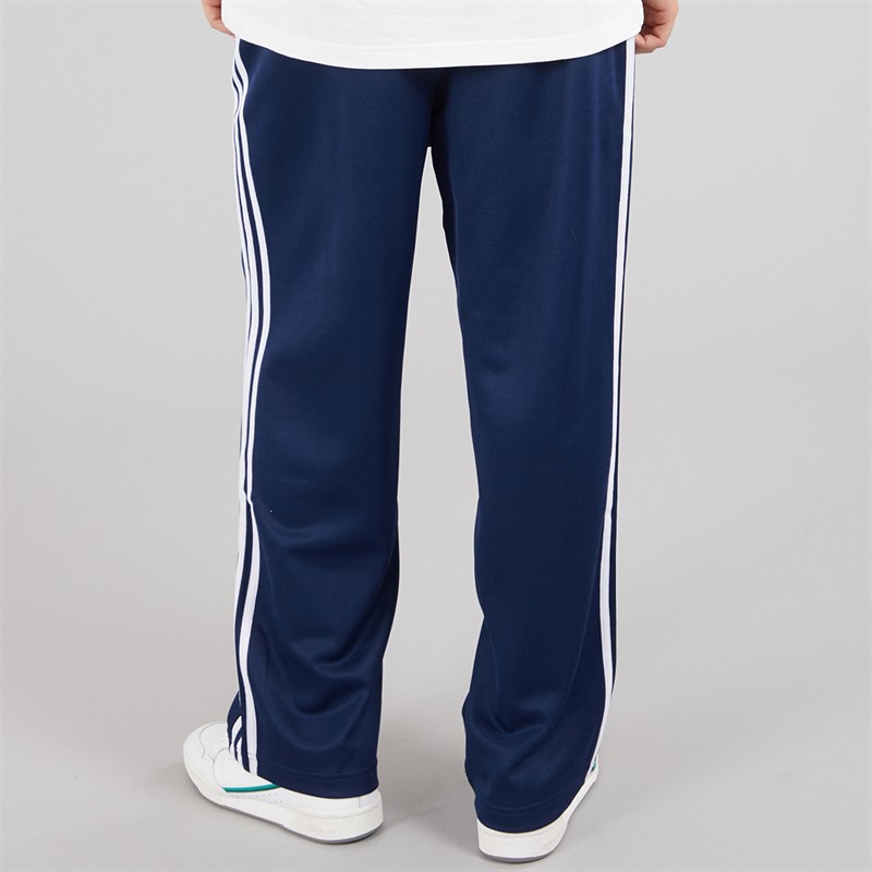 adidas Originals Mens Adicolor Trefoil Firebird Baggy Fit Track Pants Night Indigo