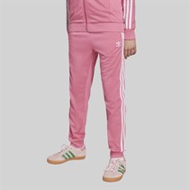 adidas Originals Junior Girls Adicolor Superstar Track Pants Pink Fushion