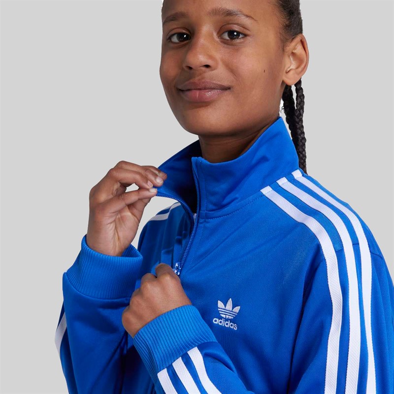 adidas Originals Junior Adicolor Firebird Track Top Blue
