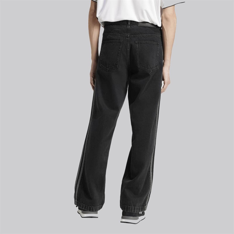 adidas Originals Herren Firebird Adicolor Denim Hose True Black Denim