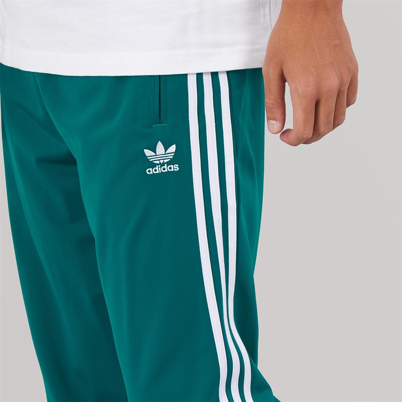 adidas Originals Mens Adicolor Trefoil Firebird Classics Track Pants Legacy Teal