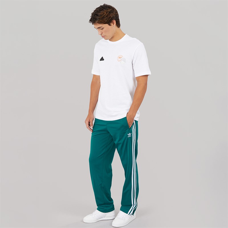 adidas Originals Mens Adicolor Trefoil Firebird Classics Track Pants Legacy Teal