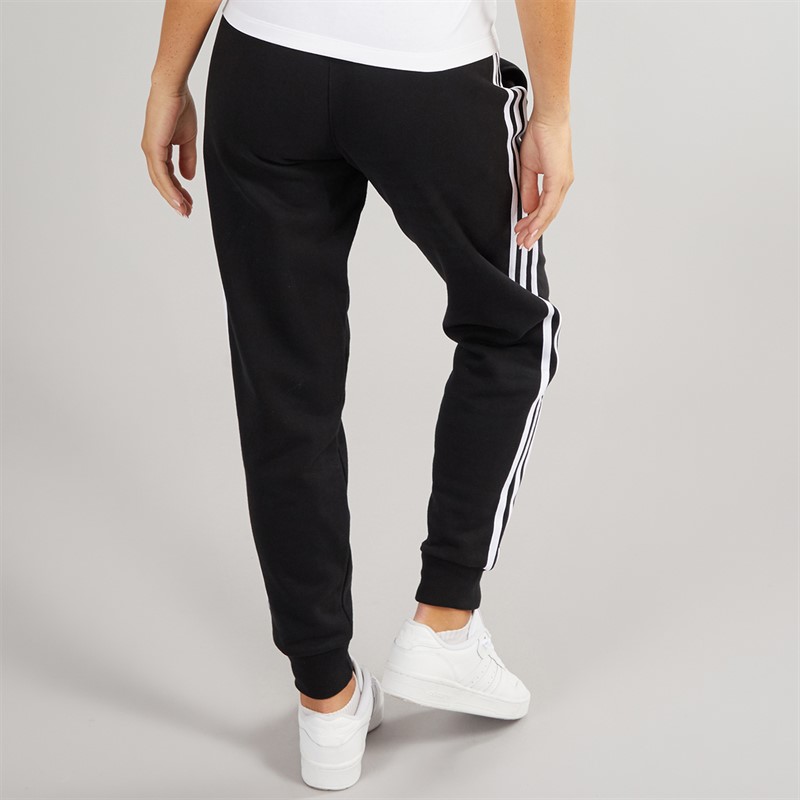 adidas Originals Womens Adicolor 3-Stripes Regular Joggers Black/White