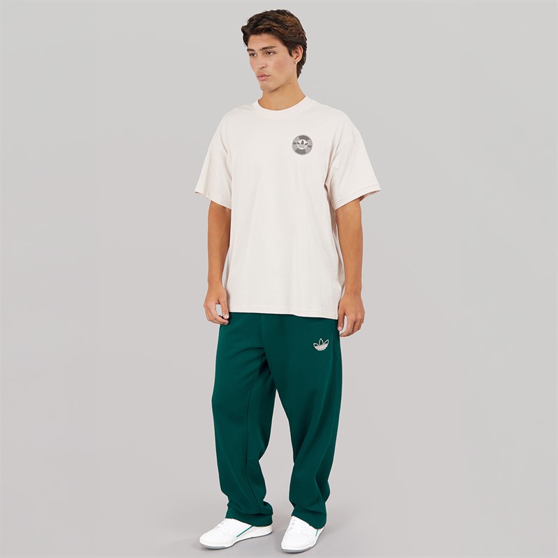 adidas Originals Mens Chain Stitch Loose Fit Joggers Aurora Ivy