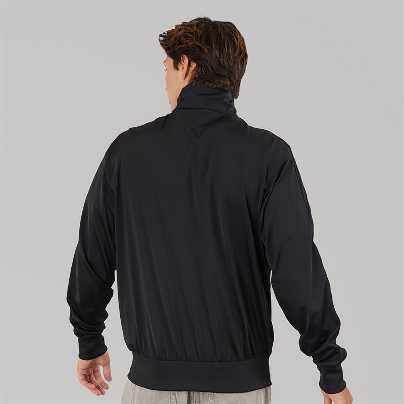 adidas Originals Mens Adicolor Trefoil Classics Firebird Track Top Black/Black