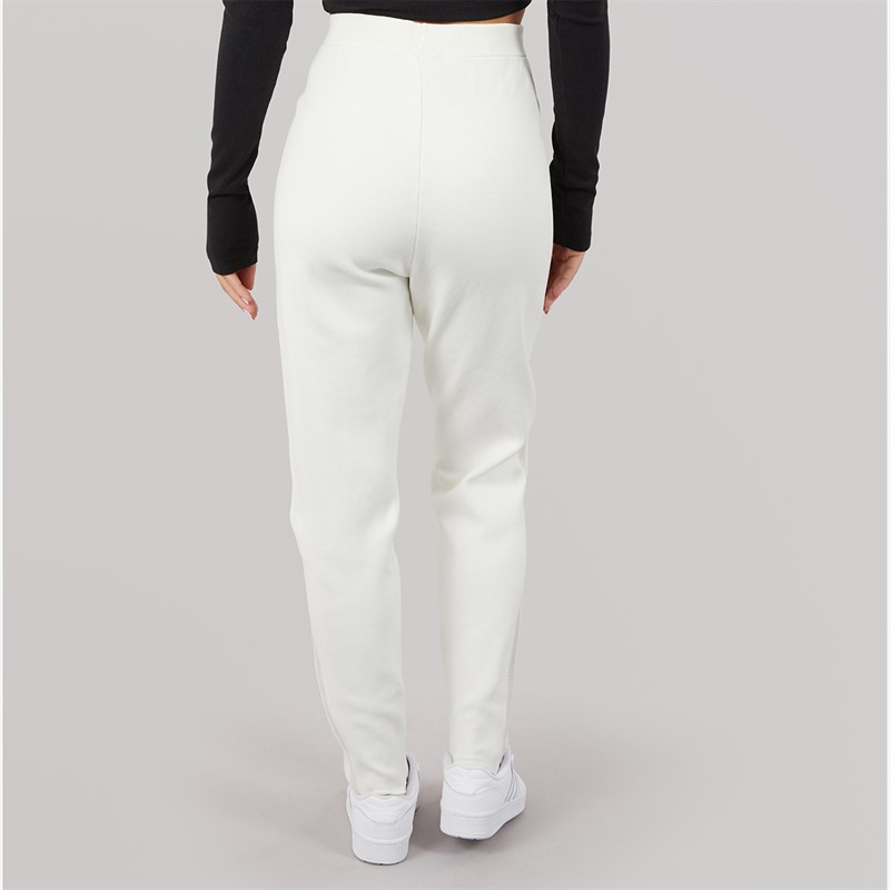 adidas Originals Womens Knitted Track Pants Off White
