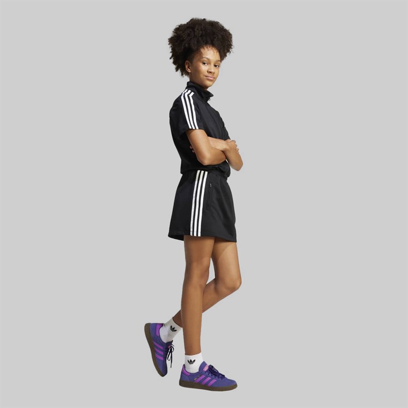 adidas Originals Junior Girls Trefoil Firebird Dress Black