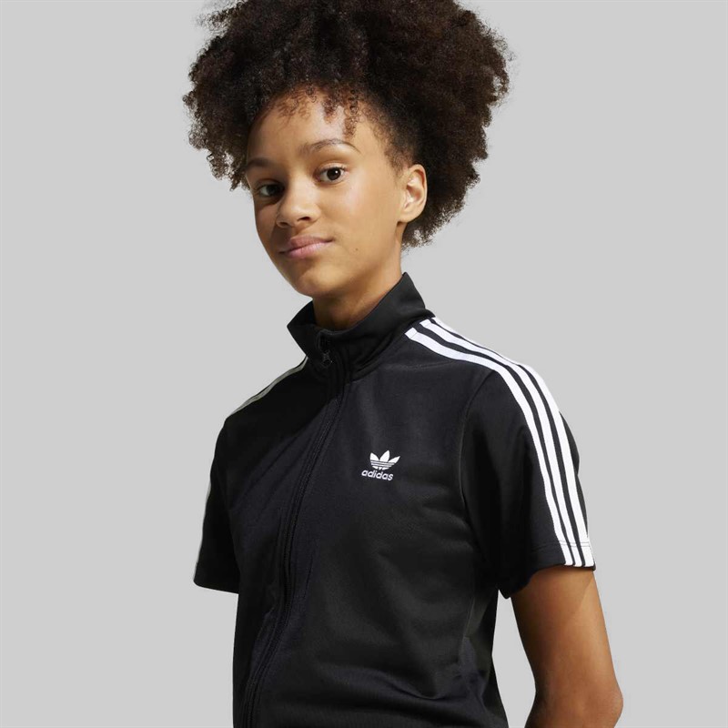 adidas Originals Junior Girls Trefoil Firebird Dress Black