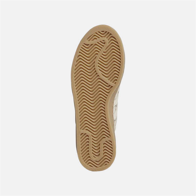 adidas Originals Womens Jabbar High Trainers Off White/Cream White/Shadow Brown