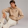 adidas Originals Mens Trefoil Logo Essentials Hoodie Trace Khaki