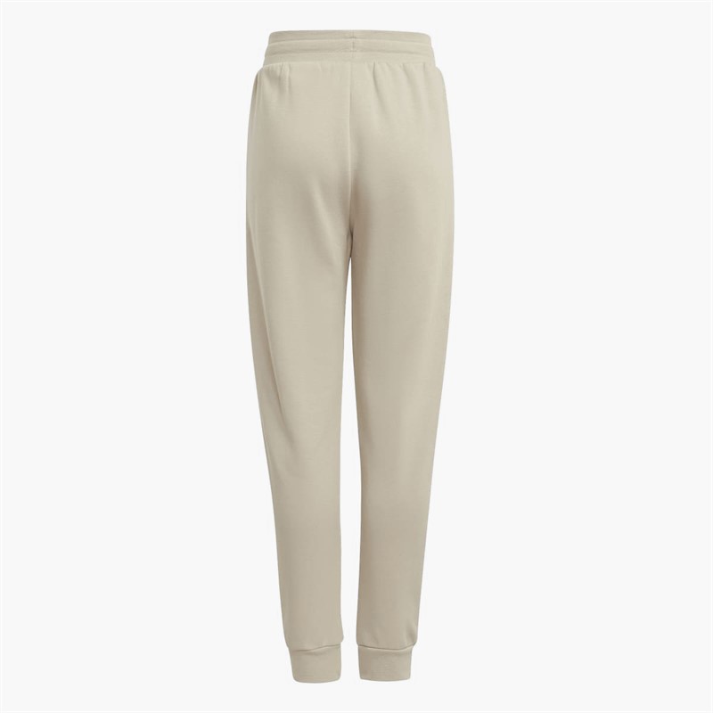 adidas Originals Junior Adicolor Trefoil Joggers Wonder Beige/White