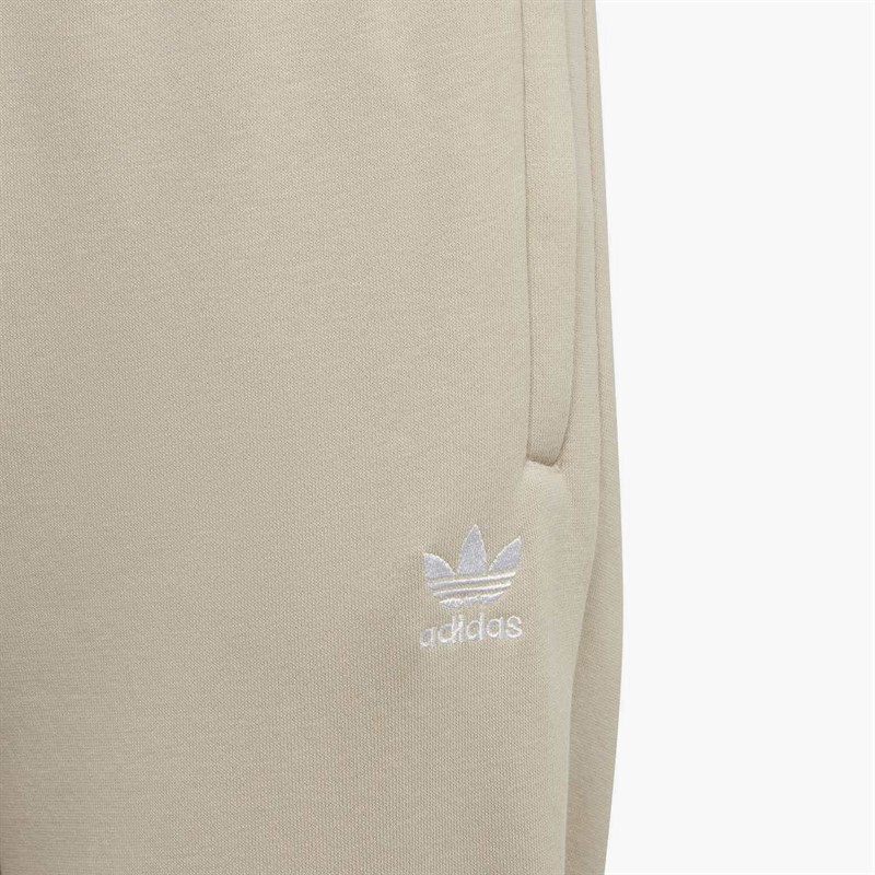 adidas Originals Junior Adicolor Trefoil Joggers Wonder Beige/White