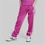 adidas Originals Junior Girls Adicolor Firebird Tracksuit Bottoms Semi Lucid Fuchsia