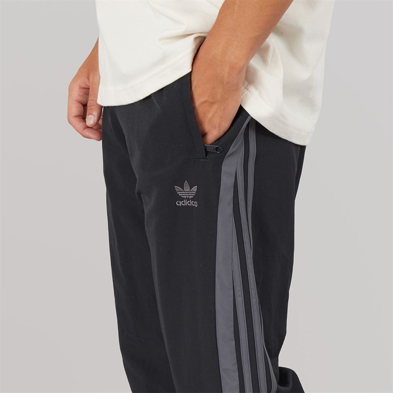 adidas Originals Mens Archive Track Pants Black/Grey Five
