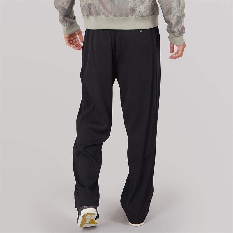 adidas Originals Mens Premium Trefoil Baggy Fit Track Pants Black/Black