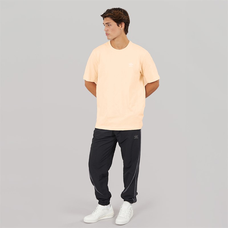 adidas Originals Mens Trefoil Essentials T-Shirt Wonder White/White
