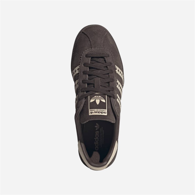 adidas Originals Womens Bermuda Trainers Dark Brown/Magic Beige/Gum