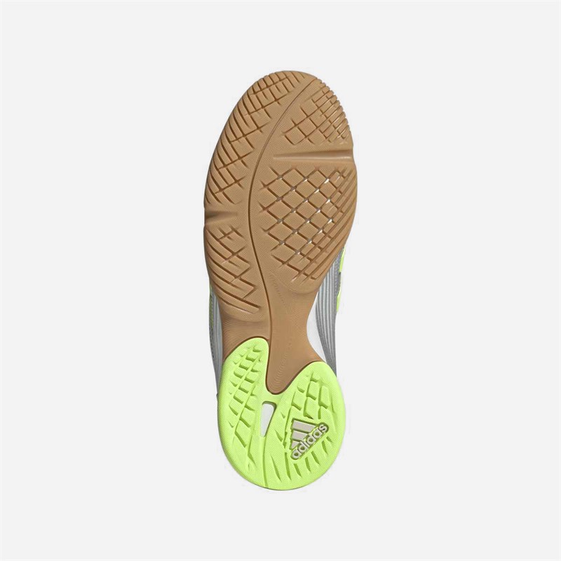 adidas Originals Womens Predator Sala Trainers Silver Metallic/Signal Green/Cloud White