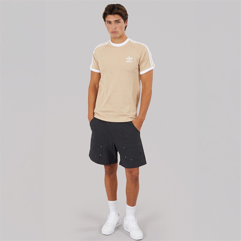 adidas Originals Mens Premium Essentials Utility Cargo Shorts Black