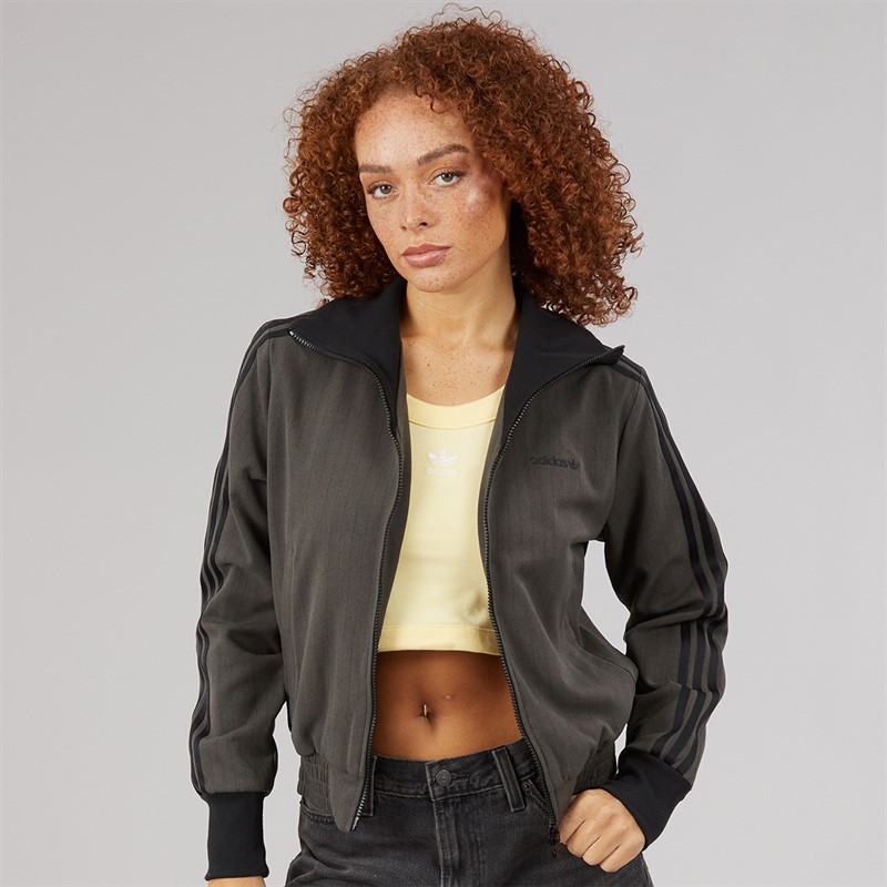 adidas Originals Womens Tailored Track Top Shadow Olive