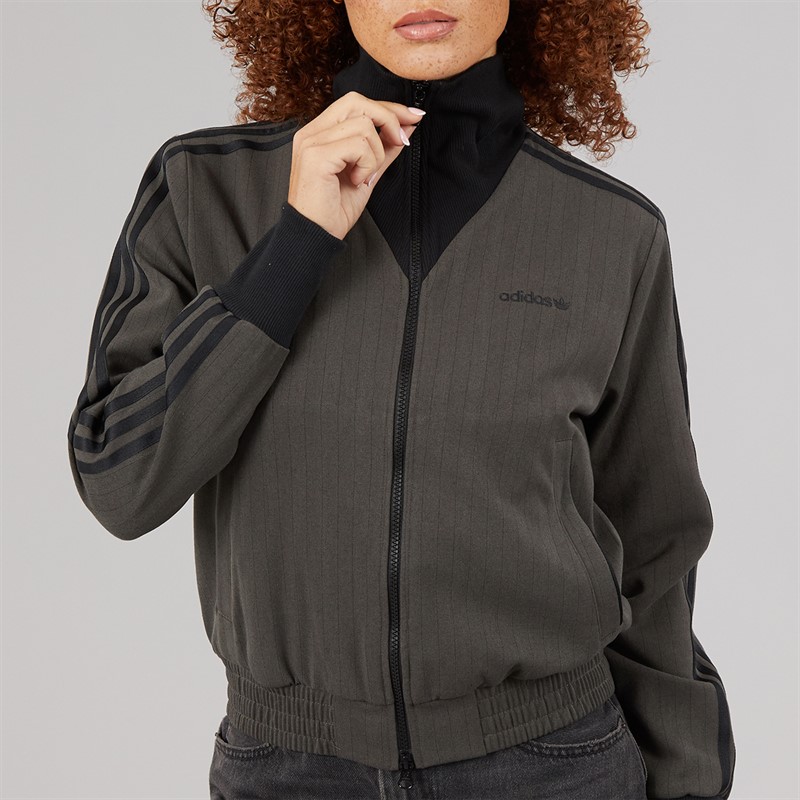 adidas Originals Womens Tailored Track Top Shadow Olive