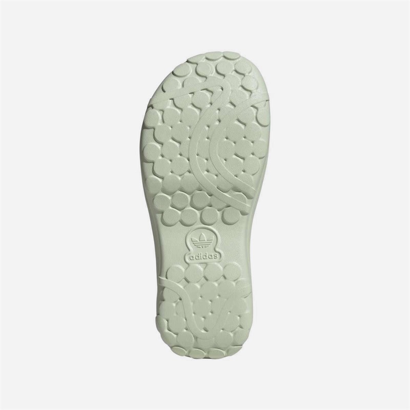 adidas Originals Womens Adifom Stan Slides Linen Green/Wonder White/Wonder White