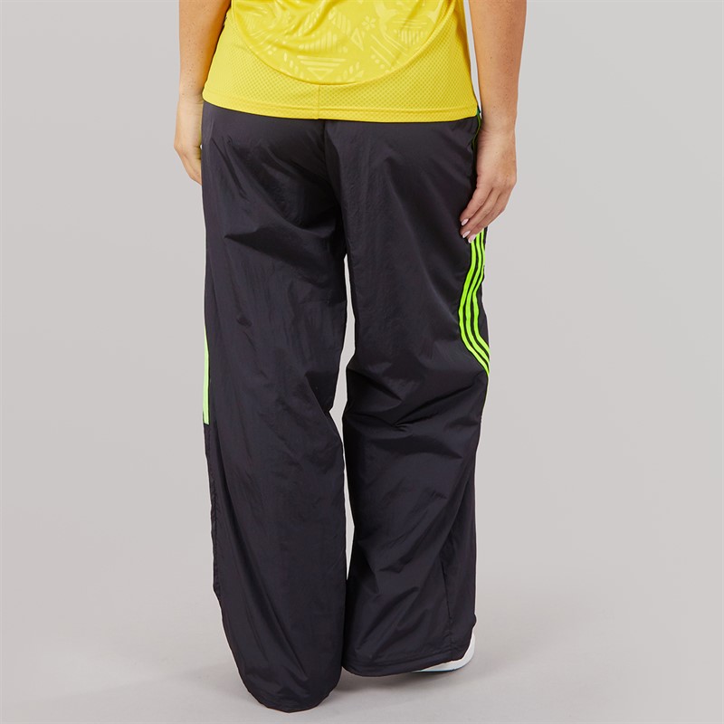 adidas Originals Womens Teamgeist Adicolor Oversized Track Pants Black