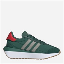 adidas Originals Junior Country XLG Trainers Collegiate Green/Silver Pebble/Bright Red