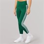 adidas Originals Womens 3 Stripes Leggings Collegiate Green