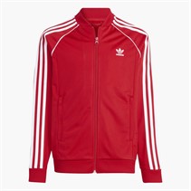 adidas Originals Junior Adicolor Trefoil Superstar Track Top Better Scarlet