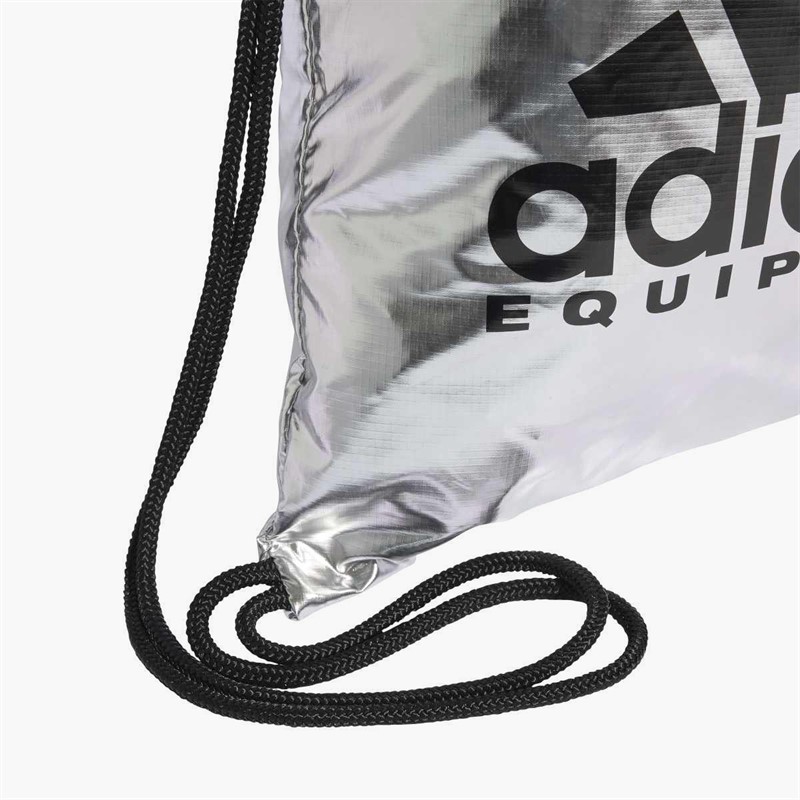 adidas Originals EQT Equipment Gym Sack Silver Metallic/Black